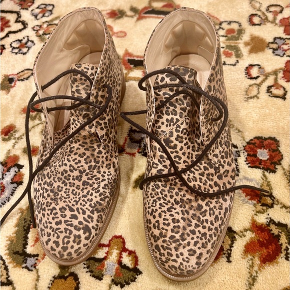 Hush Puppies Leopard Print Women's Booties - Picture 1 of 7